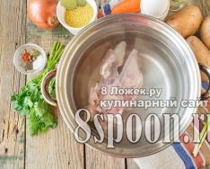 Куриный суп с пшеном: описание, рецепты приготовления Как варить пшенный суп с курицей